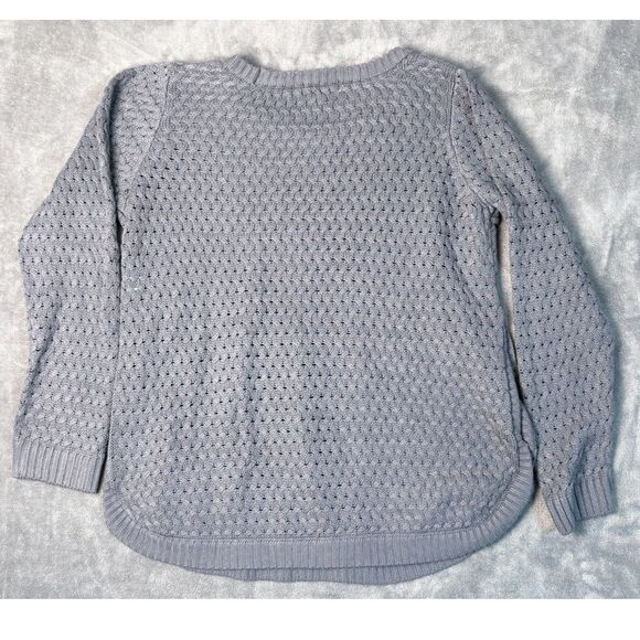Simply Southern Women’s Sweater Grey Snap Tunic Size Medium - Picture 2 of 11